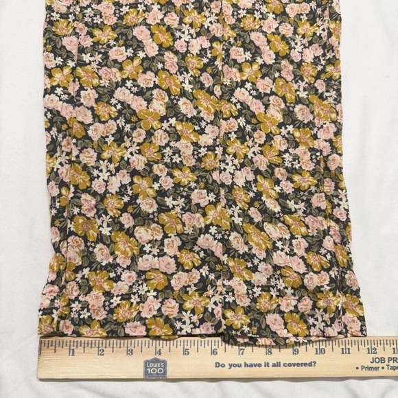American Eagle High-Waisted Floral Wide-Leg Pants Womens XS Loose - Picture 11 of 12